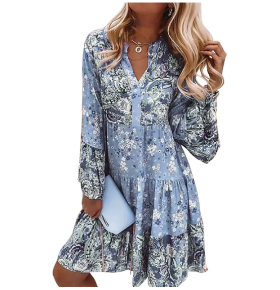 Elowen Floral Boho Dress