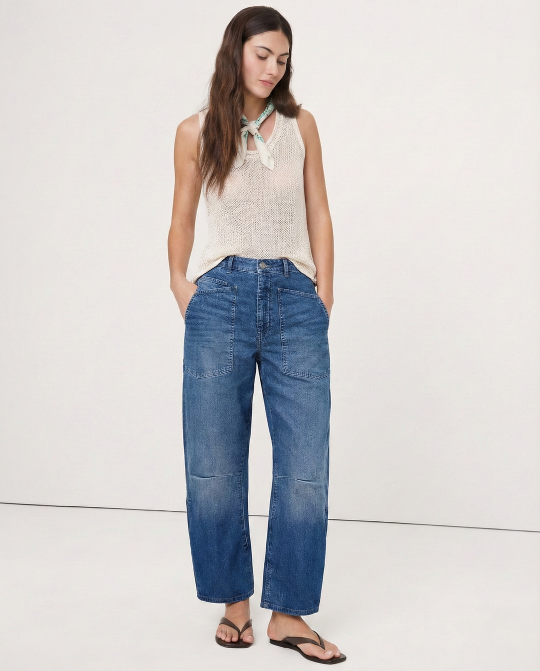Sienna Sculpted Barrel Jean