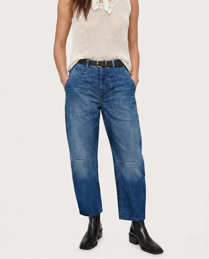 Sienna Sculpted Barrel Jean