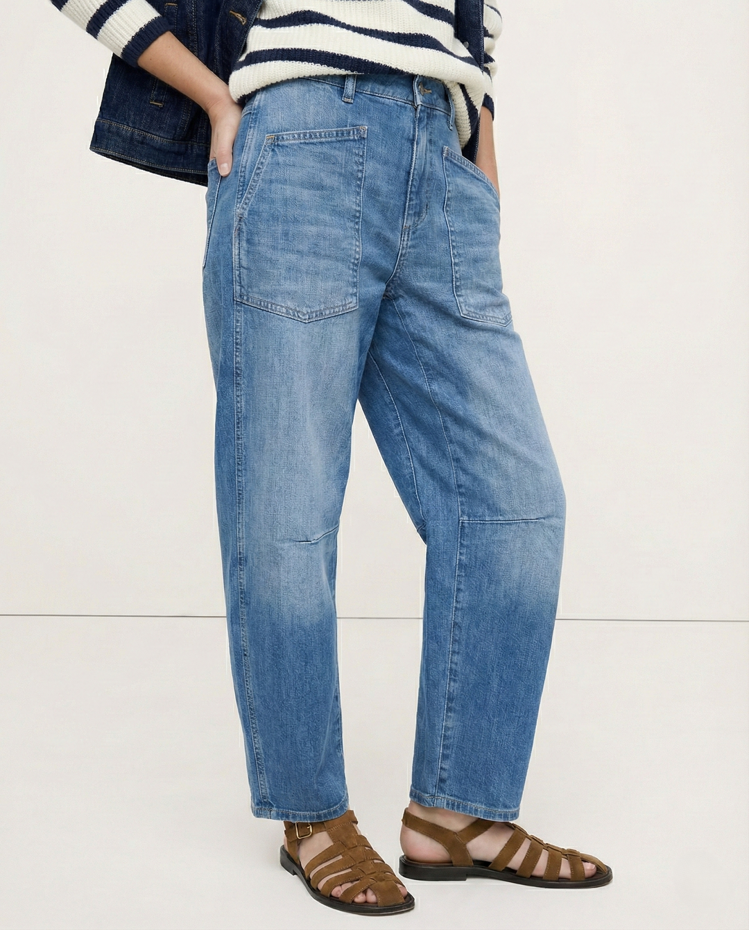 Sienna Sculpted Barrel Jean