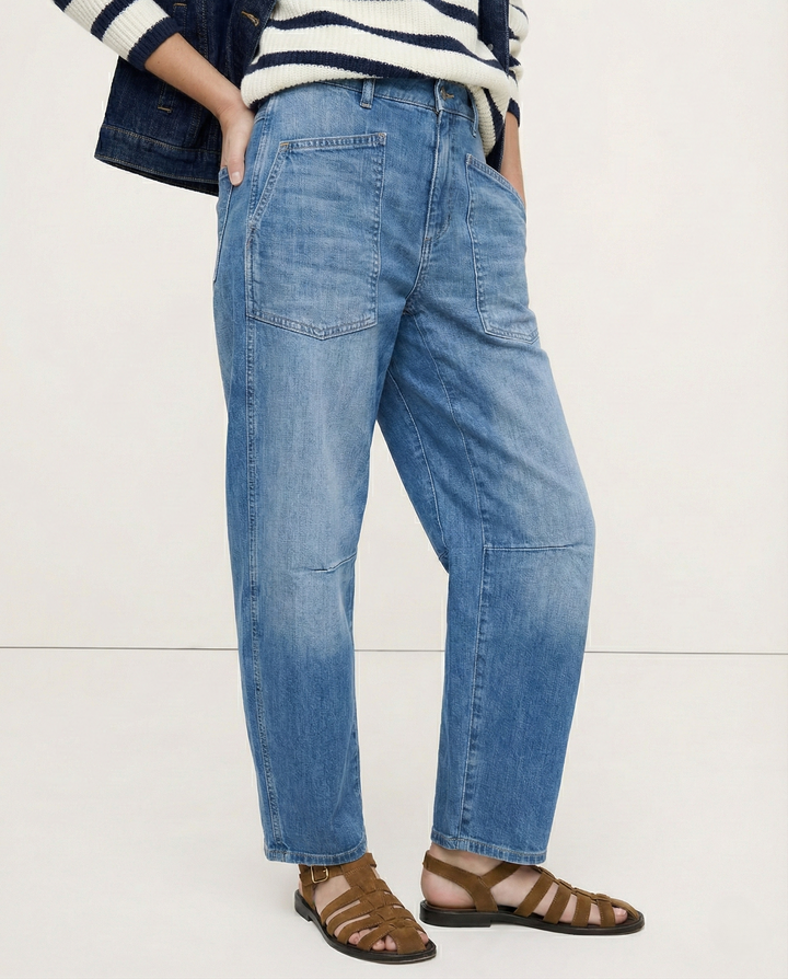 Sienna Sculpted Barrel Jean