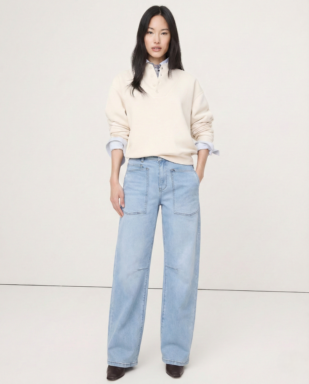 Sienna Sculpted Barrel Jean