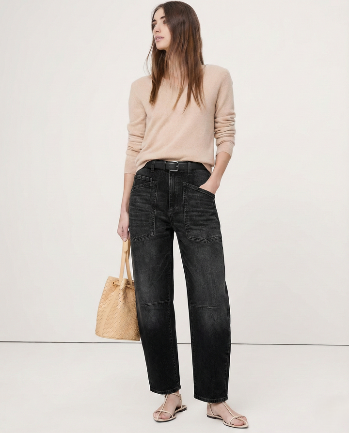 Sienna Sculpted Barrel Jean