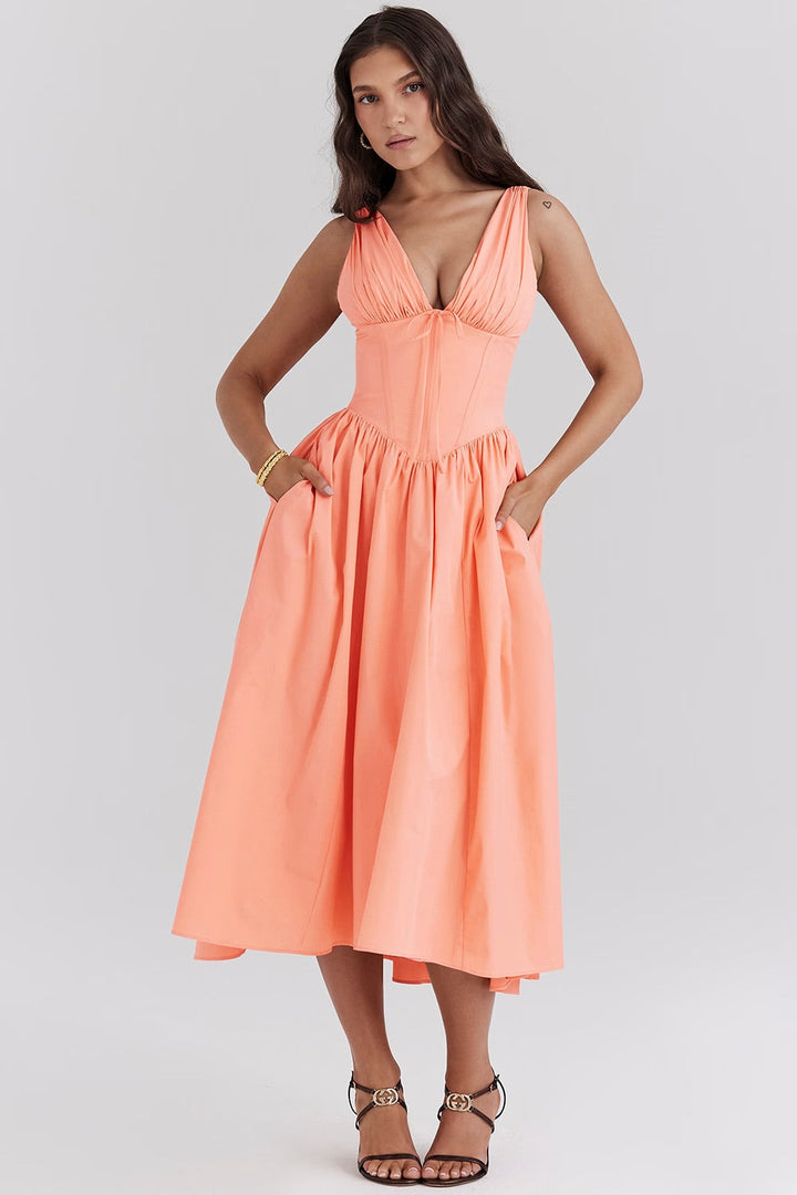 Sophia Floral Summer Dress