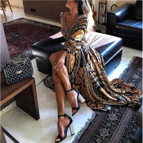 Harmony Bohemian Maxi Dress