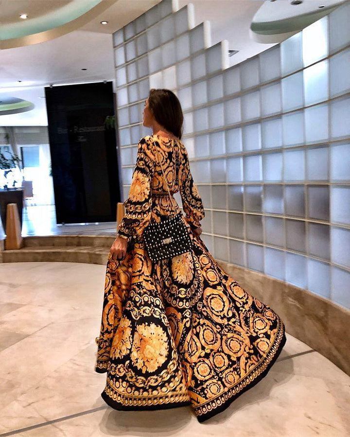 Harmony Bohemian Maxi Dress