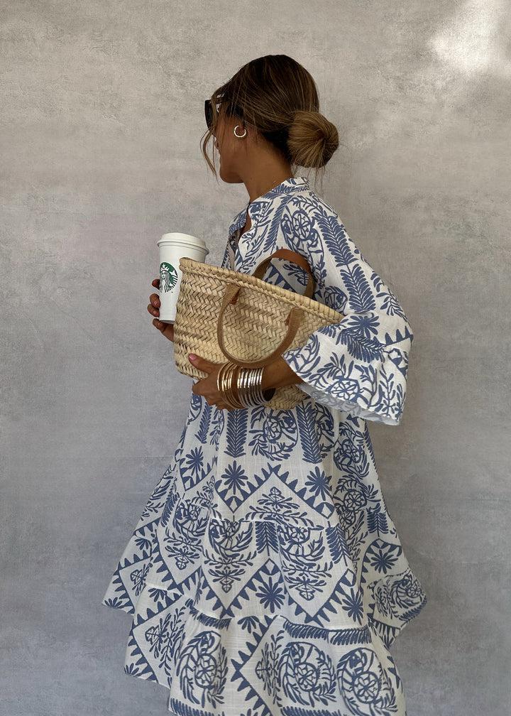 Celeste Boho Print Swing Dress