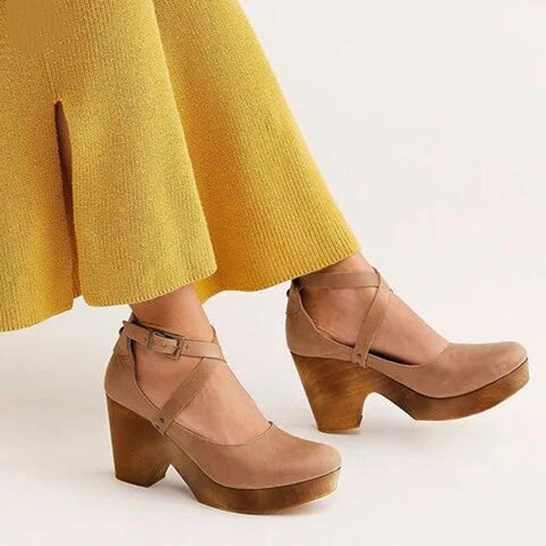 Teresa Closed Toe Wedge Heels