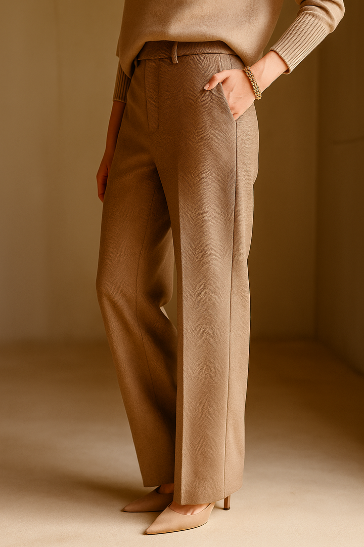 Valentina Straight-Leg Trouser