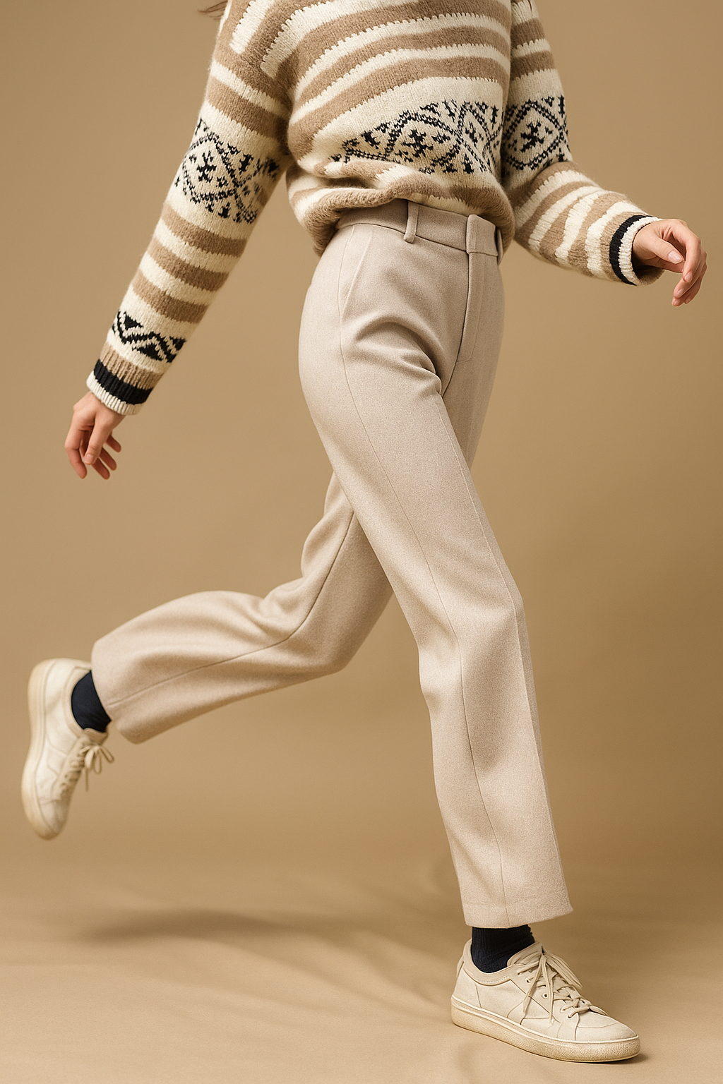 Valentina Straight-Leg Trouser