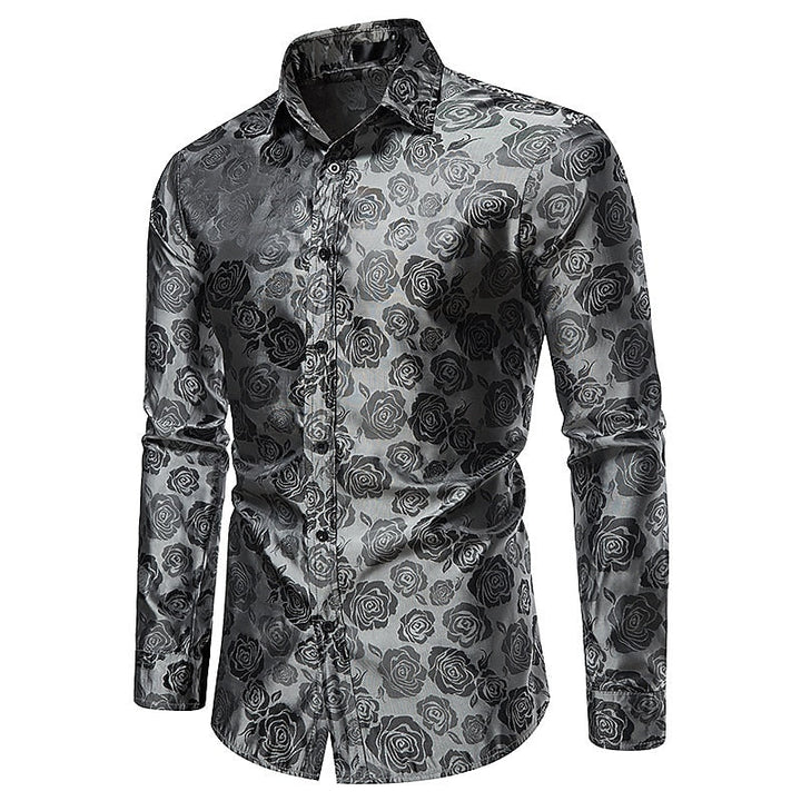 Damien Gloss Finish Long Sleeve Shirt