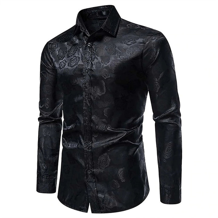 Damien Gloss Finish Long Sleeve Shirt