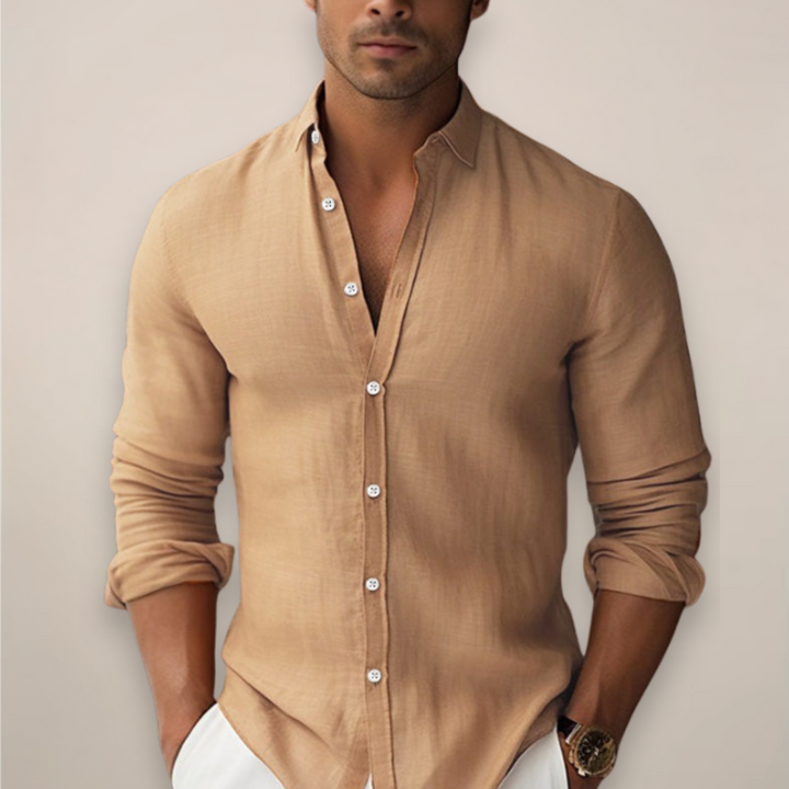 Orlando Linen Blend Summer Shirt