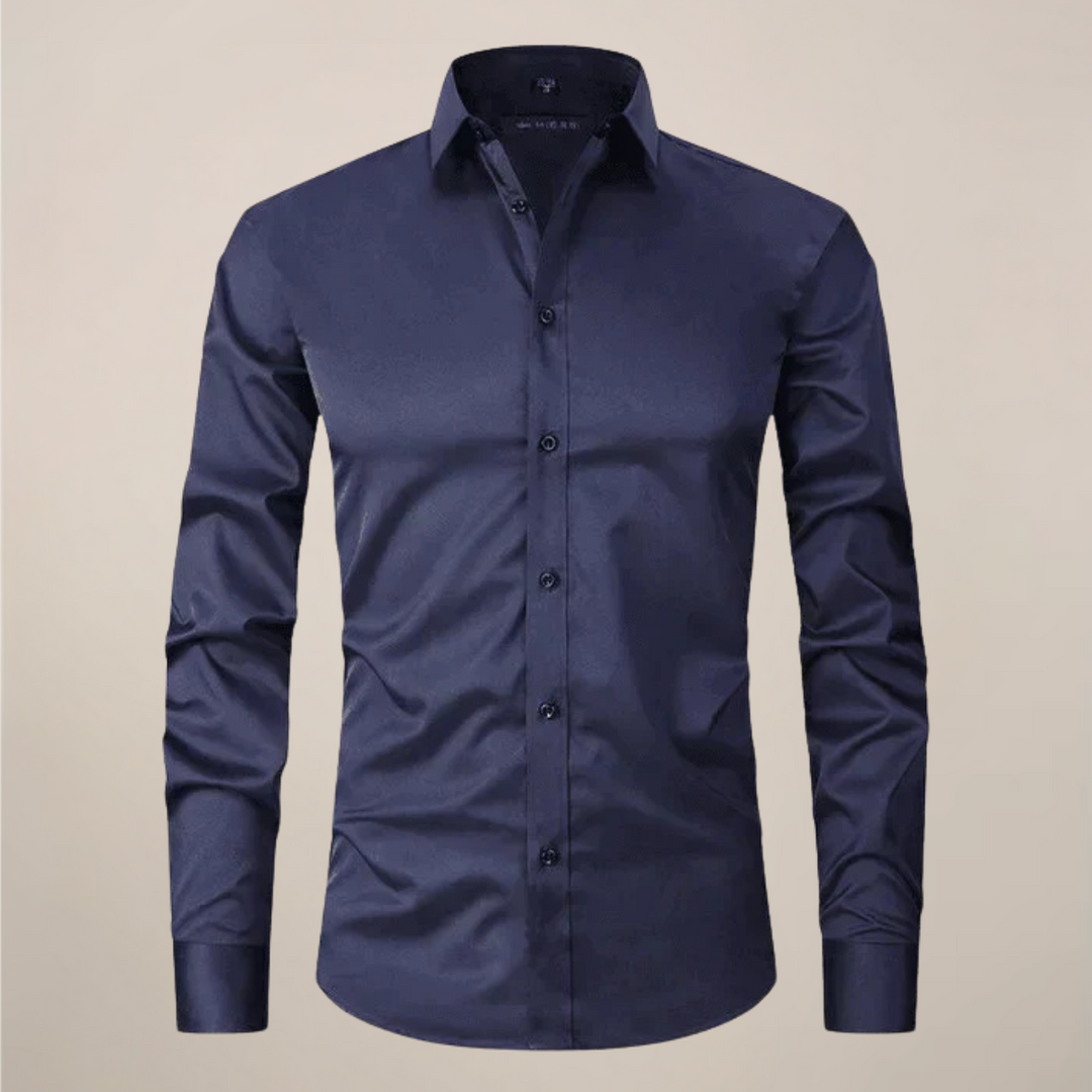 Sebastian Structured Button Up Shirt