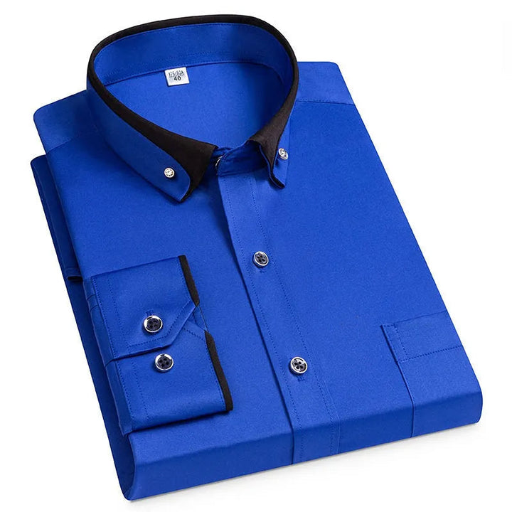 Dante Contrast Collar Tailored Shirt