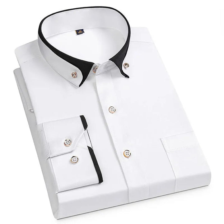 Dante Contrast Collar Tailored Shirt