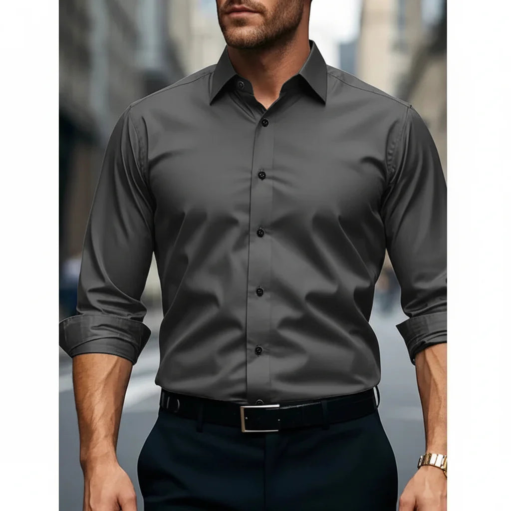 Leon Slim Fit Button Down Shirt