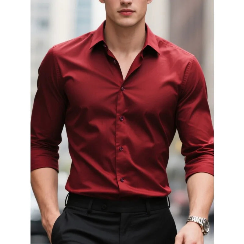 Leon Slim Fit Button Down Shirt