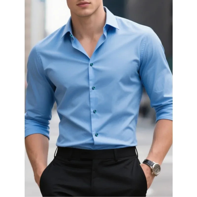 Leon Slim Fit Button Down Shirt