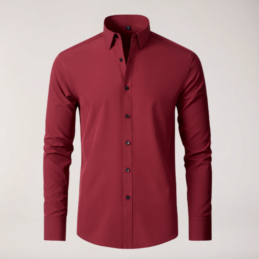 Rafael Tailored Stretch Button Up Shirt