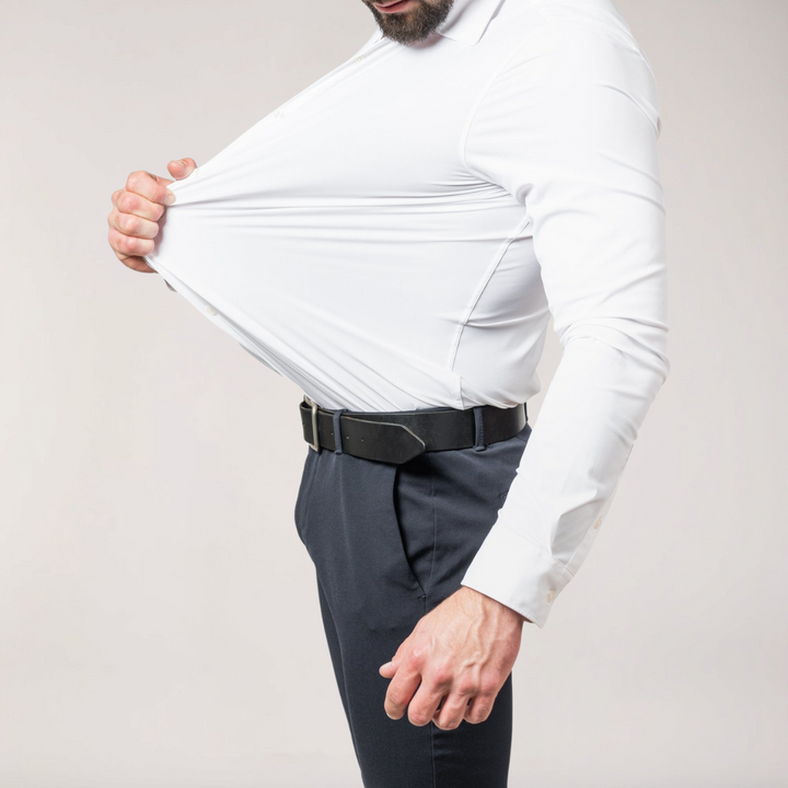 Rafael Tailored Stretch Button Up Shirt