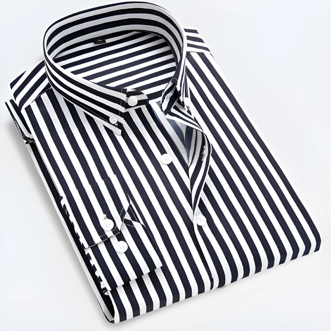 Thierry Striped Long Sleeve Shirt