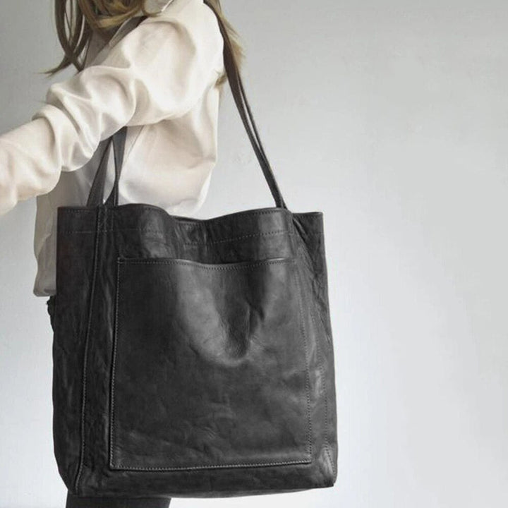 Debbie Elegant Everyday Leather Tote Bag