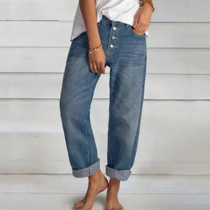 Aurelie High-Waist Relaxed Jean