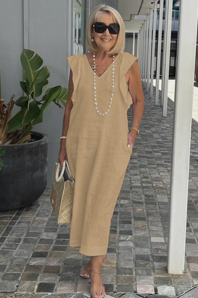 Hallie Sleeveless Summer Dress