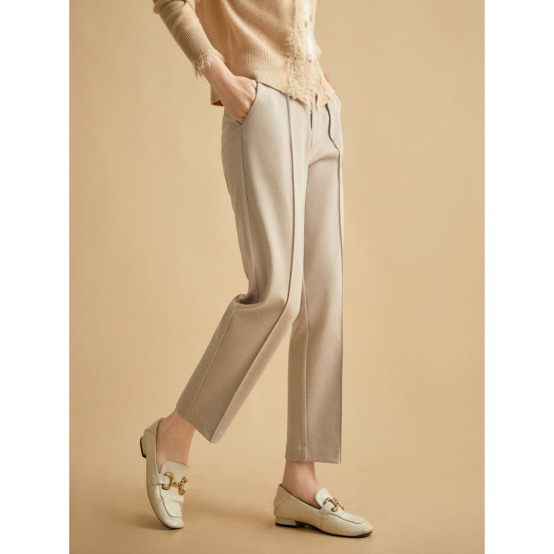 Elira Tapered Wool Trousers