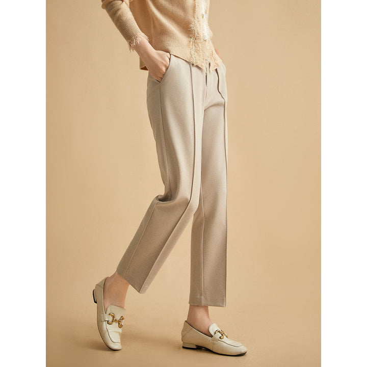 Elira Tapered Wool Trousers