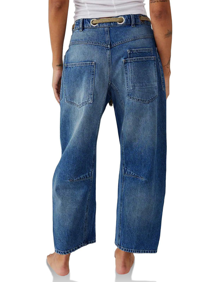 Elodie Artisan Drawstring Jeans