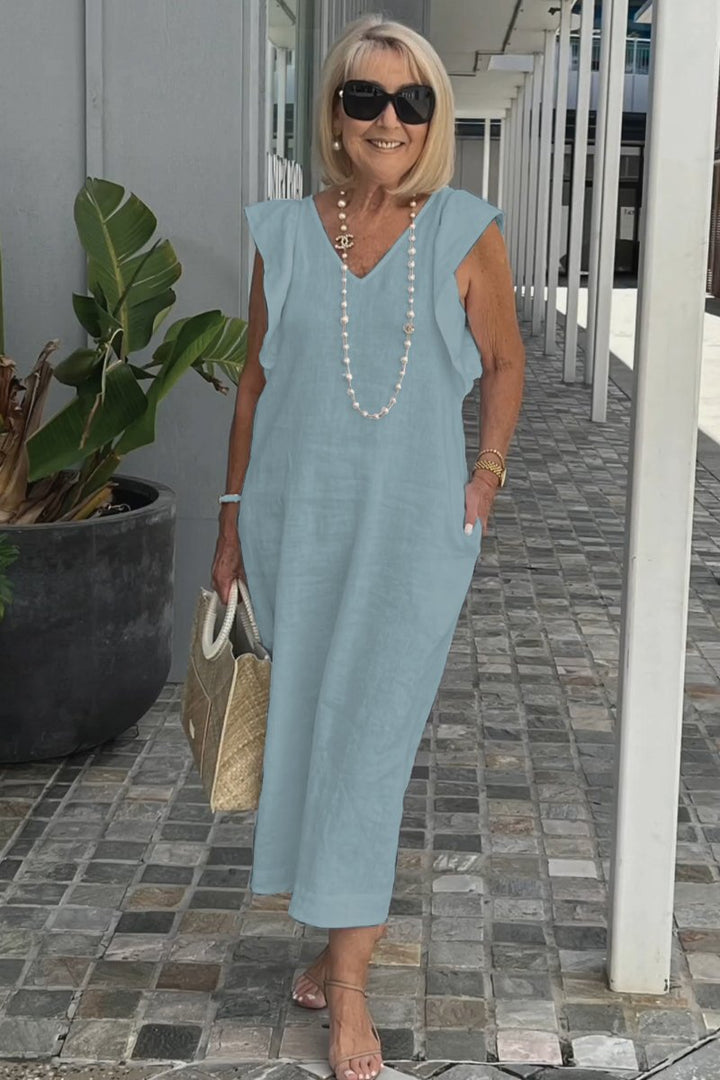 Hallie Sleeveless Summer Dress