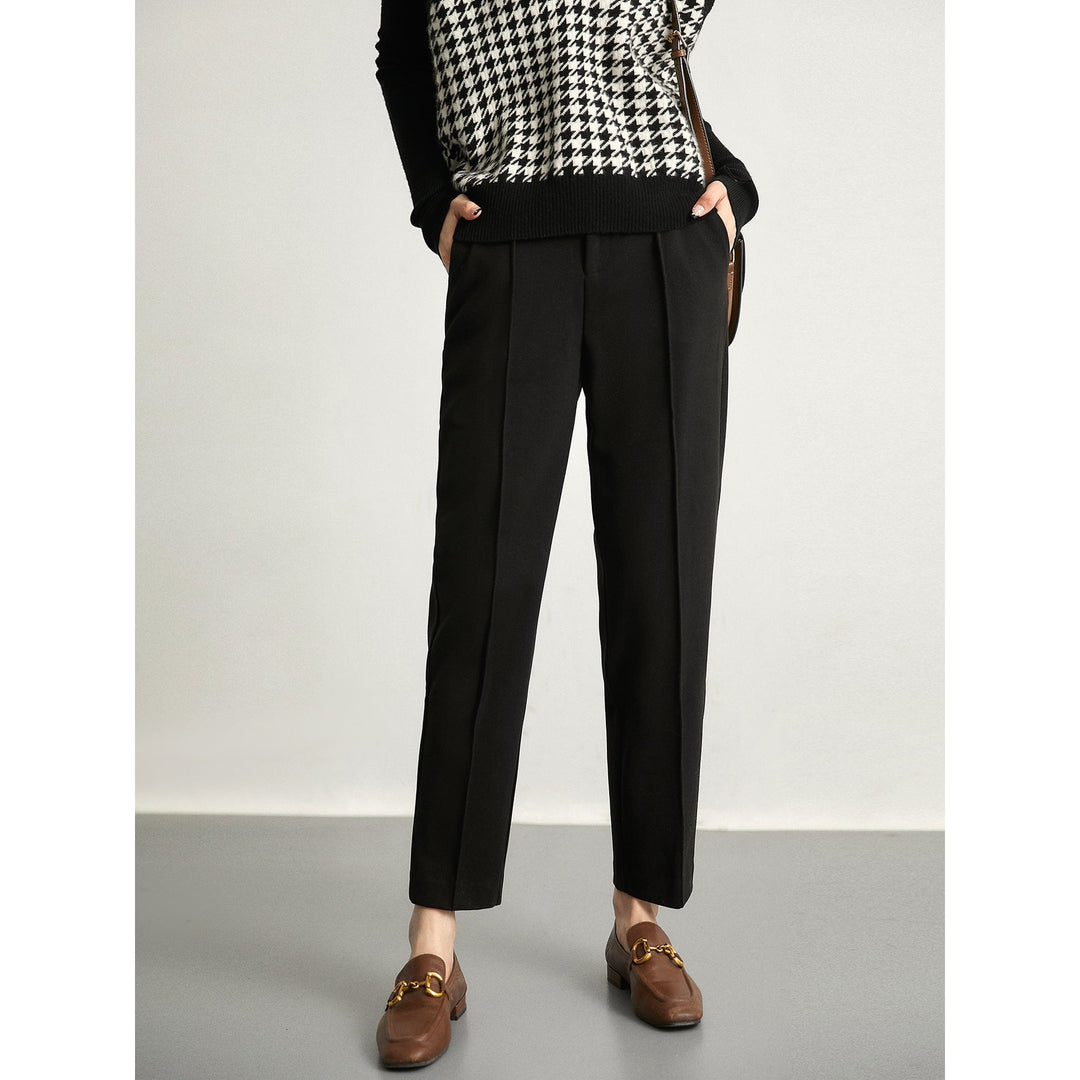 Elira Tapered Wool Trousers