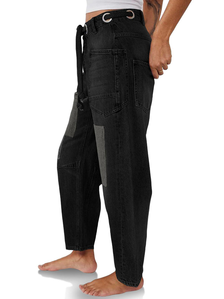 Elodie Artisan Drawstring Jeans