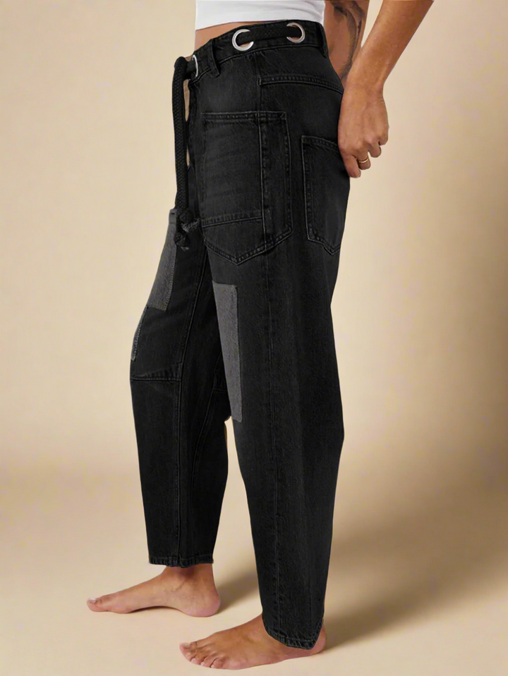 Elodie Artisan Drawstring Jeans