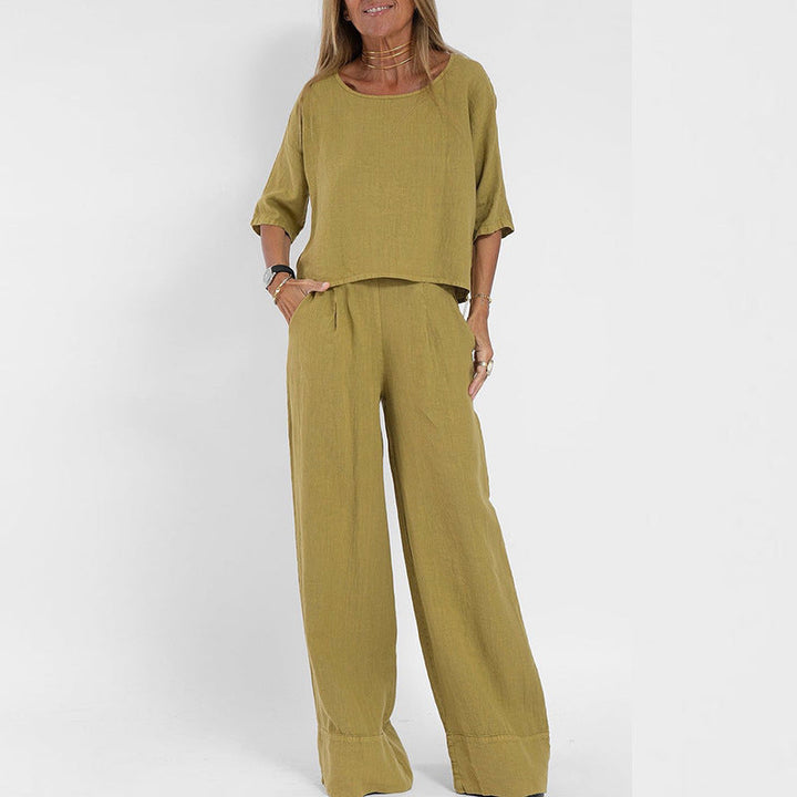 Arianah Relaxed Elegant Two Piece Set