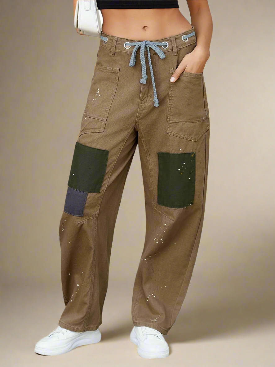 Elodie Artisan Drawstring Jeans