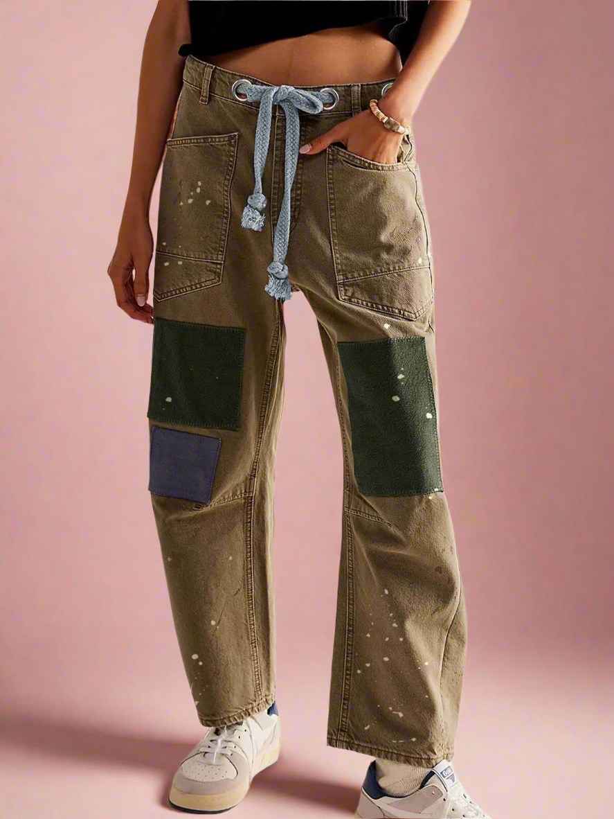 Elodie Artisan Drawstring Jeans
