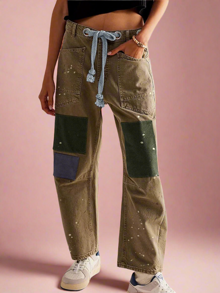 Elodie Artisan Drawstring Jeans