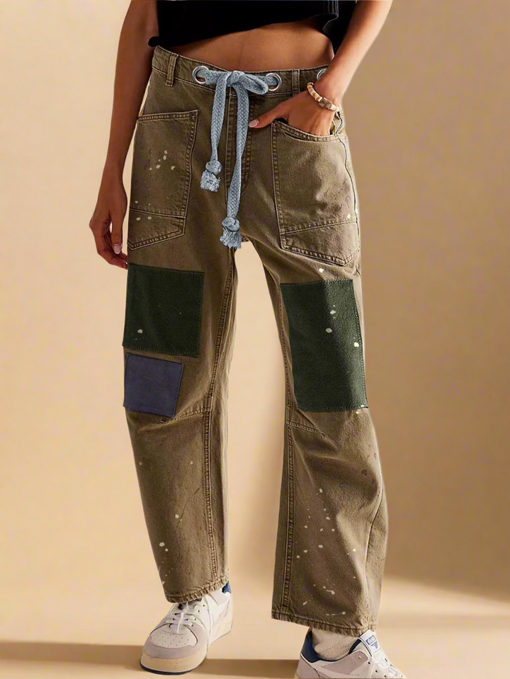 Elodie Artisan Drawstring Jeans