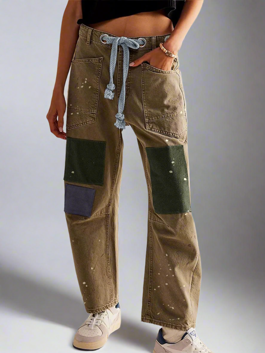Elodie Artisan Drawstring Jeans