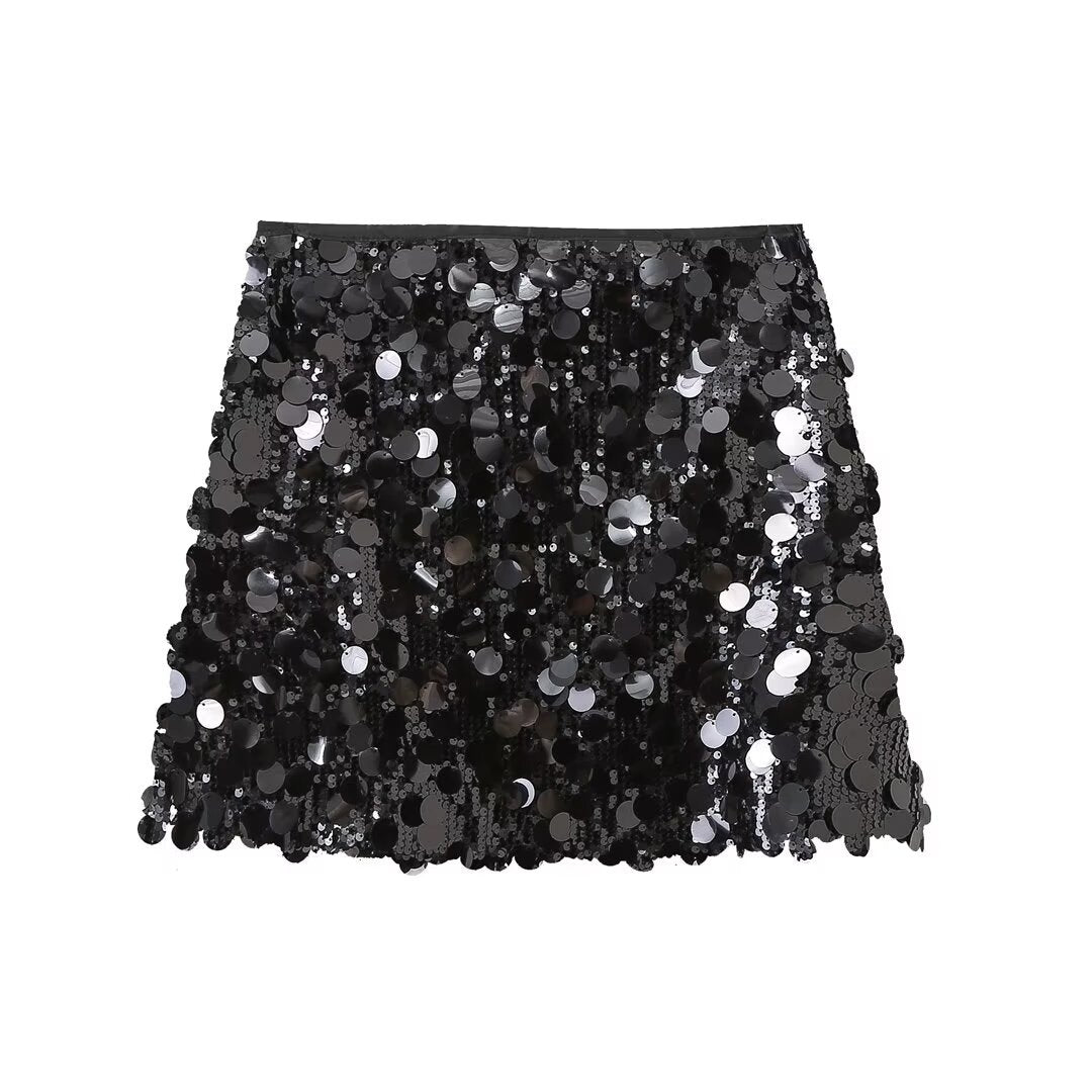 Celestine Sequin Statement Skirt