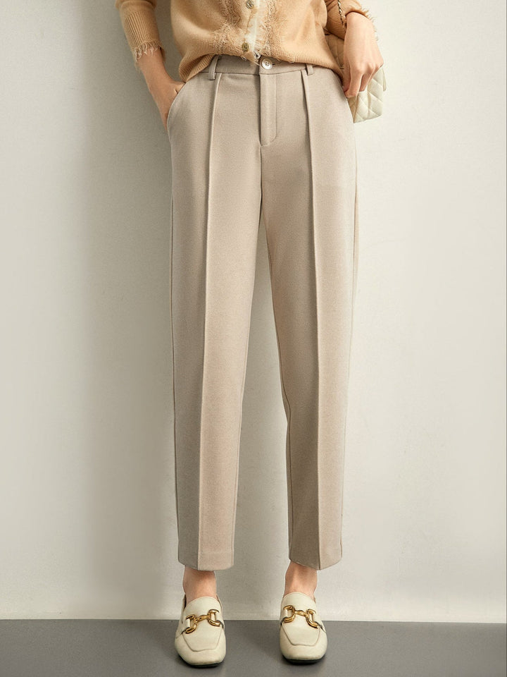 Elira Tapered Wool Trousers