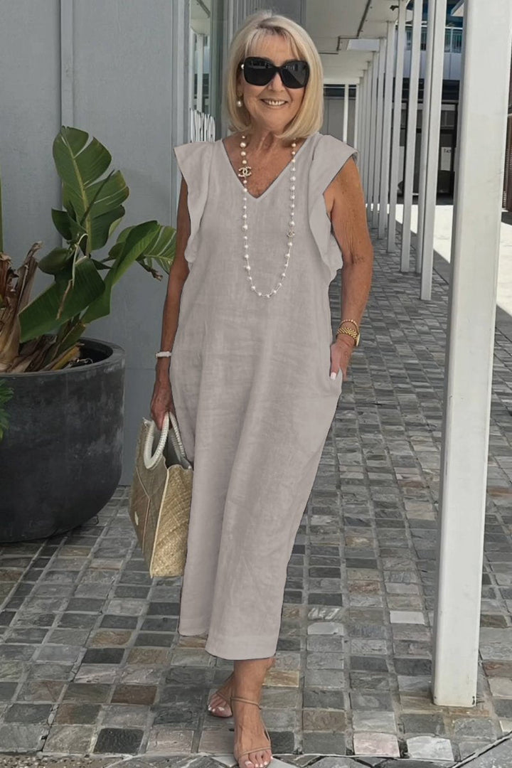 Hallie Sleeveless Summer Dress