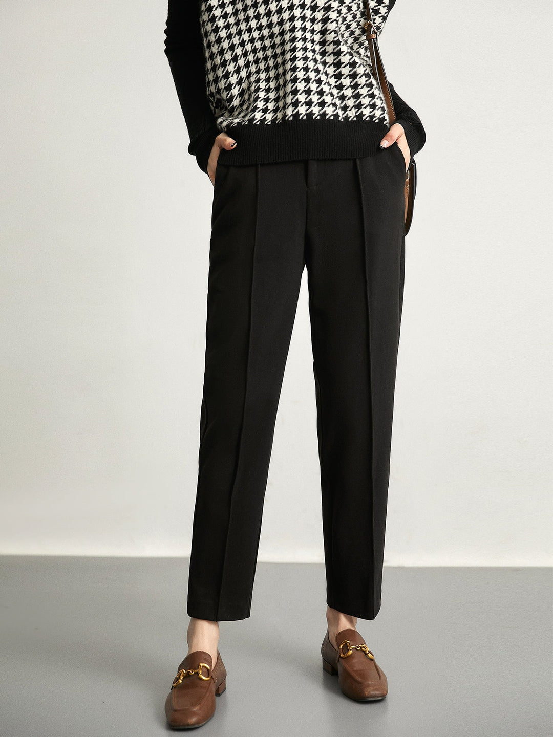 Elira Tapered Wool Trousers