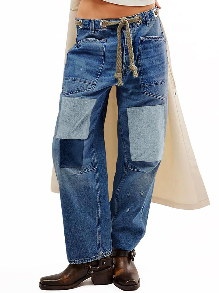 Elodie Artisan Drawstring Jeans