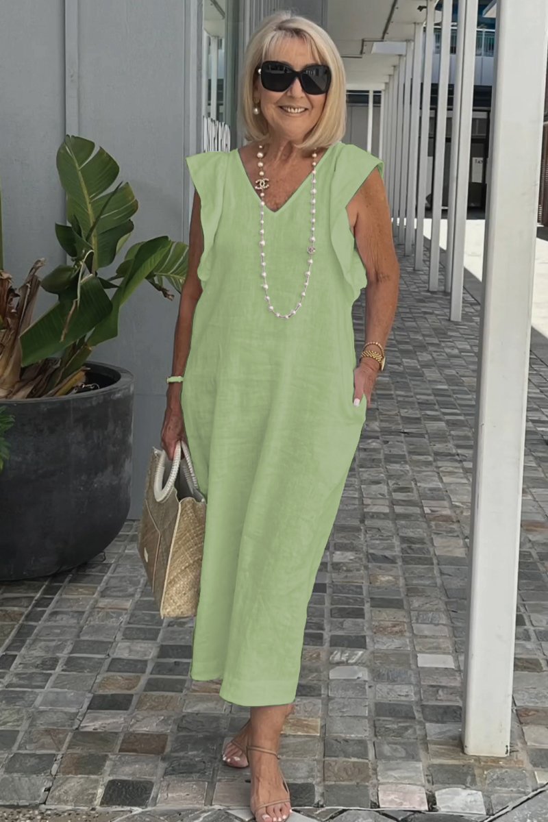 Hallie Sleeveless Summer Dress