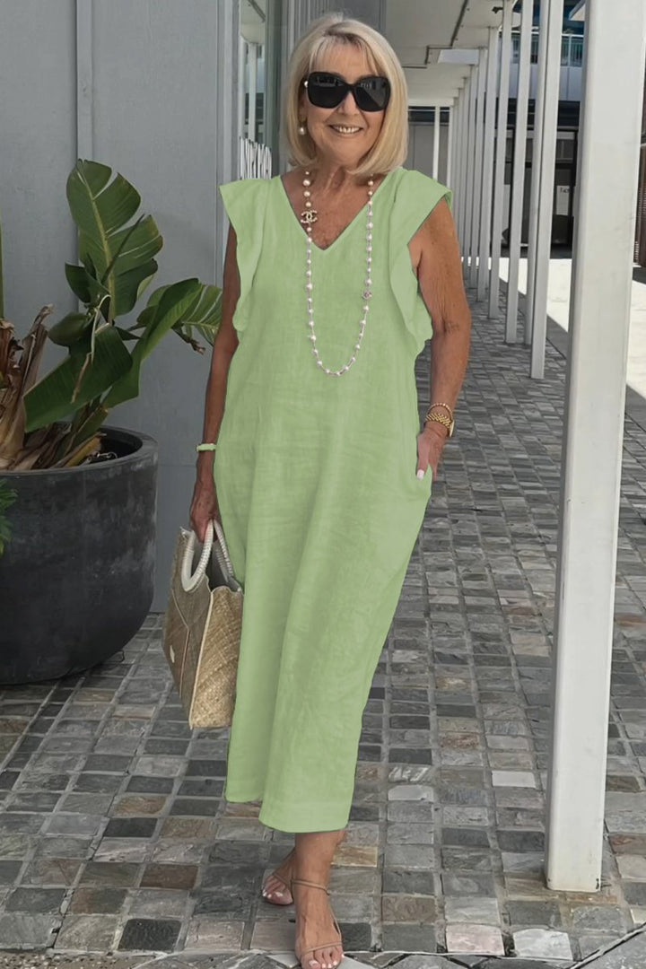 Hallie Sleeveless Summer Dress