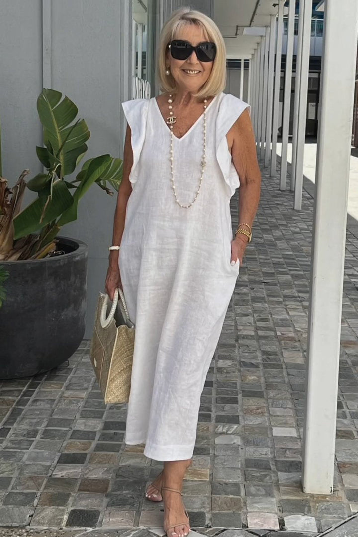 Hallie Sleeveless Summer Dress